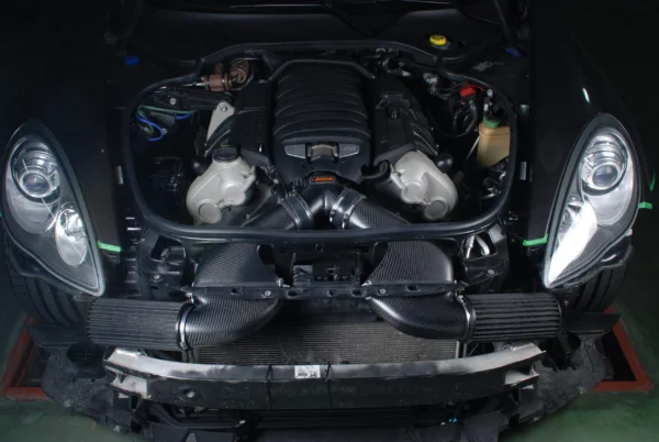 Porsche Panamera ARMASPEED Carbon Fiber Cold Air Intake - Image 2