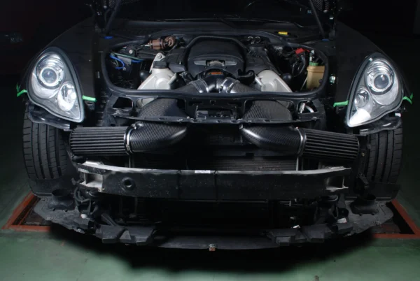 Porsche Panamera ARMASPEED Carbon Fiber Cold Air Intake - Image 4