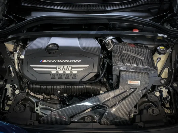 BMW F40 M135i xDrive ARMASPEED Carbon Fiber Cold Air Intake - Image 2