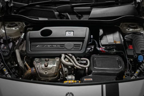 Mercedes-Benz CLA 45 C117 / A45 W176 ARMASPEED Carbon Fiber Cold Air Intake - Image 2