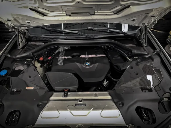 BMW G02 X4 20i 30i ARMASPEED Carbon Fiber Cold Air Intake - Image 3