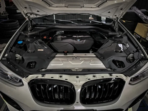 BMW G02 X4 20i 30i ARMASPEED Carbon Fiber Cold Air Intake - Image 2