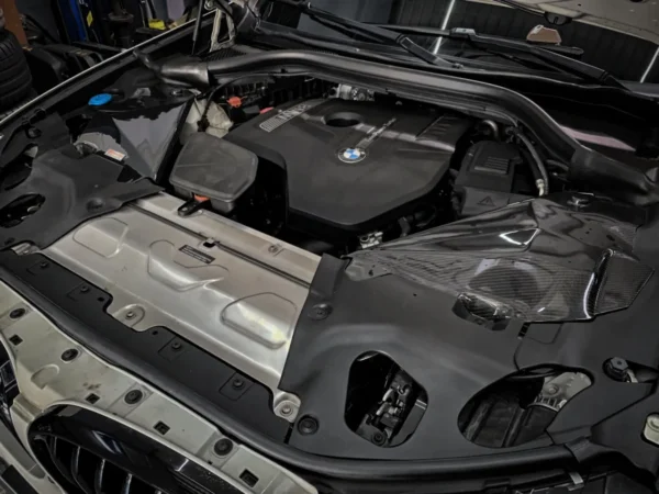 BMW G02 X4 20i 30i ARMASPEED Carbon Fiber Cold Air Intake - Image 4