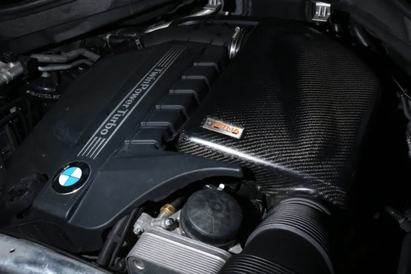 BMW E70 F15 X5 / E71 F16 X6 ARMASPEED Carbon Fiber Cold Air Intake - Image 2