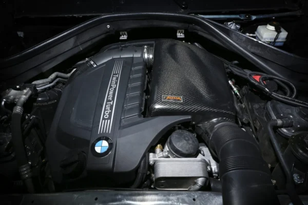 BMW E70 F15 X5 / E71 F16 X6 ARMASPEED Carbon Fiber Cold Air Intake - Image 3