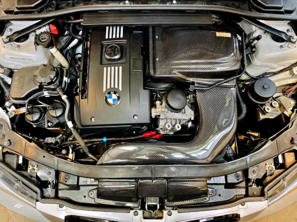 BMW E90 335i ARMASPEED Carbon Fiber Cold Air Intake - Image 2