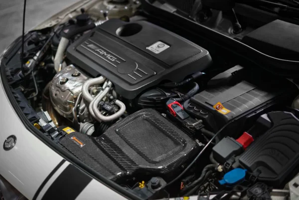 Mercedes-Benz CLA 45 C117 / A45 W176 ARMASPEED Carbon Fiber Cold Air Intake - Image 5