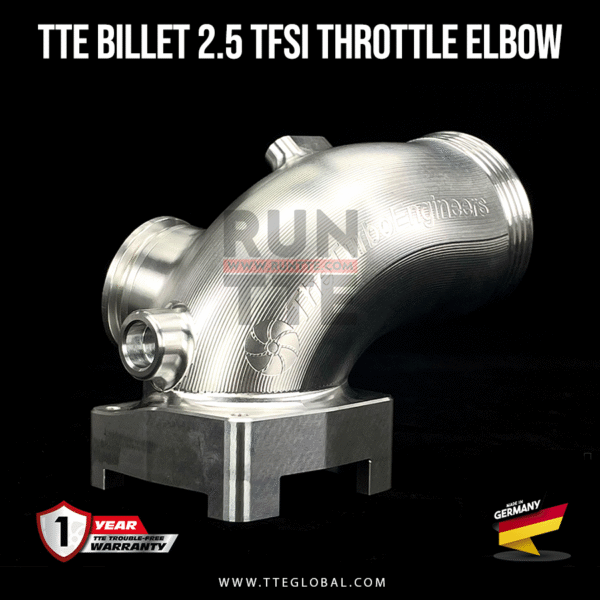 TTE BILLET 2.5 TFSI THROTTLE ELBOW - Image 2
