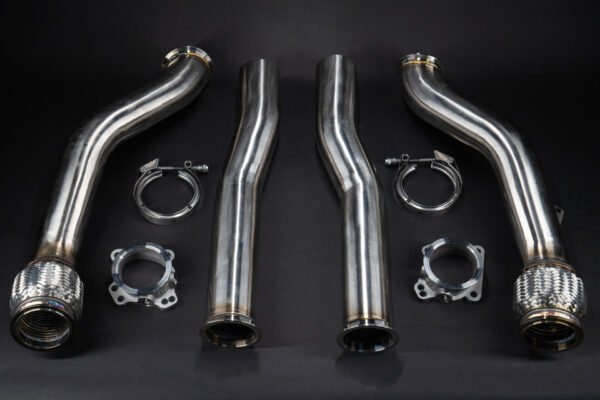 THE-RS4 / S4 B5 76mm Downpipes