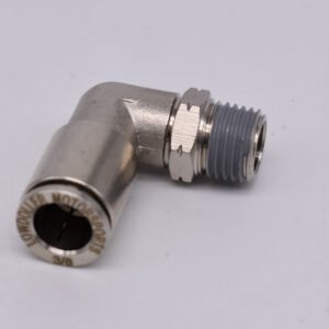 PCL-1/4"-3/8" 90° Elbow Push Lock Fittings PN: 251031