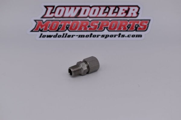 LDM- EGT-1/4" Compression Fitting to Male 1/8" NPT PN: 153316 - Image 2