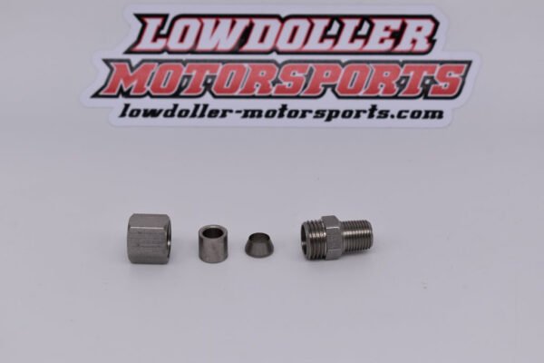 LDM- EGT-1/4" Compression Fitting to Male 1/8" NPT PN: 153316 - Image 5