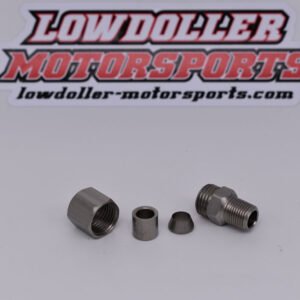 LDM- EGT-1/4" Compression Fitting to Male 1/8" NPT PN: 153316