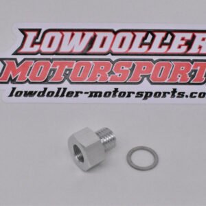 M12 X 1.5 Male to 1/8" NPT Female Pressure Sensor Adapter PN:45009