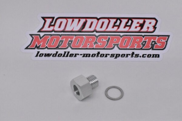 M12 X 1.5 Male to 1/8" NPT Female Pressure Sensor Adapter PN:45009