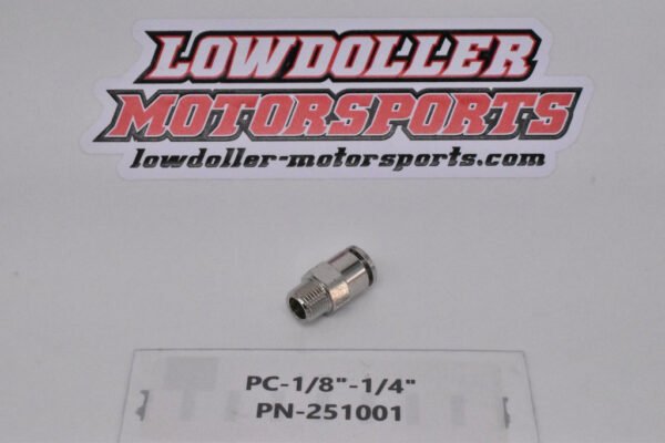 PC-1/8"-1/4" Straight Push Lock Fitting PN: 251001 - Image 4