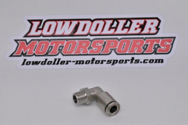 PCL-1/8"-1/4" 90° Elbow Push Lock Fittings PN: 251002 - Image 2