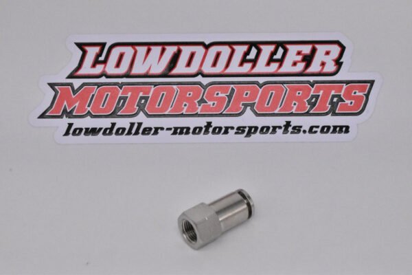 PCF-1/8"-1/4" Female 1/8" NPT to 1/4" Tubing PN: 251003