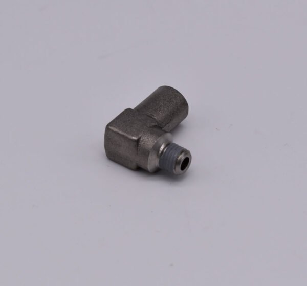 1/16" NPT Male to 1/8" NPT Female 90* Elbow Adapter PN: 251035