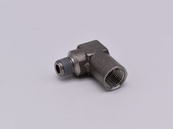 1/16" NPT Male to 1/8" NPT Female 90* Elbow Adapter PN: 251035 - Image 3