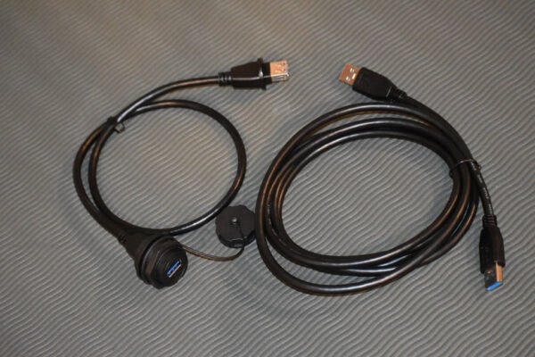 USB Bulkhead Connector and Cable for ECU PN: 356606 - Image 7
