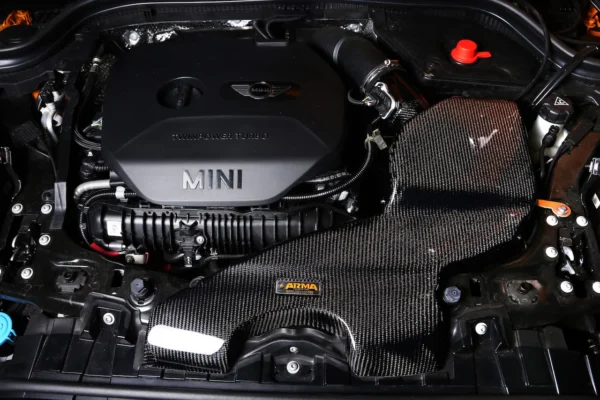 Mini F55 / F56 (Cooper/Cooper S/JCW) ARMASPEED Carbon Fiber Cold Air Intake - Image 2