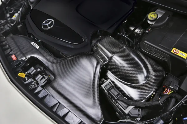 Mercedes-Benz C117 CLA250 / W176 A250 ARMASPEED Carbon Fiber Cold Air Intake - Image 3
