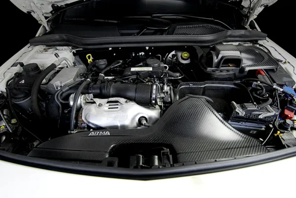 Mercedes-Benz C117 CLA250 / W176 A250 ARMASPEED Carbon Fiber Cold Air Intake - Image 2