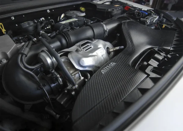 Mercedes-Benz C117 CLA250 / W176 A250 ARMASPEED Carbon Fiber Cold Air Intake - Image 4