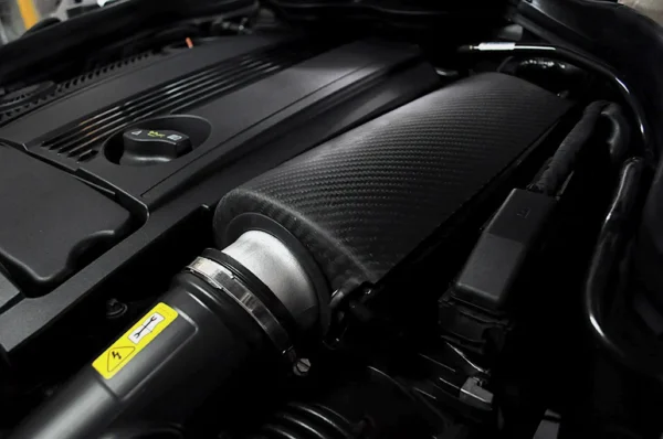 Mercedes-Benz W204 C180 / C200 / C250 (M271) ARMASPEED Carbon Fiber Cold Air Intake - Image 3