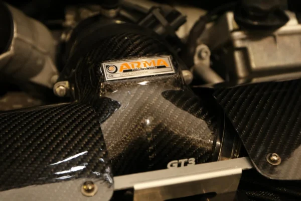 Porsche 997.2 GT3 ARMASPEED Carbon Fiber Cold Air Intake - Image 3