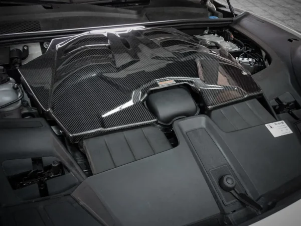 Porsche Cayenne 3rd gen E-Hybrid / S / GTS / Turbo ARMASPEED Carbon Fiber Cold Air Intake - Image 3