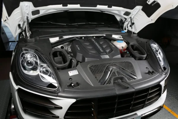 Porsche Macan 3.0T/ 3.6T ARMASPEED Carbon Fiber Cold Air Intake - Image 2