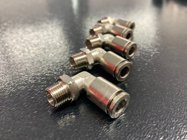 PCL-1/8"-1/4" 90° Elbow Push Lock Fittings PN: 251002 - Image 5