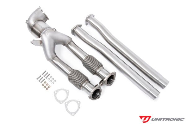 UNITRONIC 2.5TFSI EVO DOWNPIPE SPORT CAT & MIDPIPES - Image 3